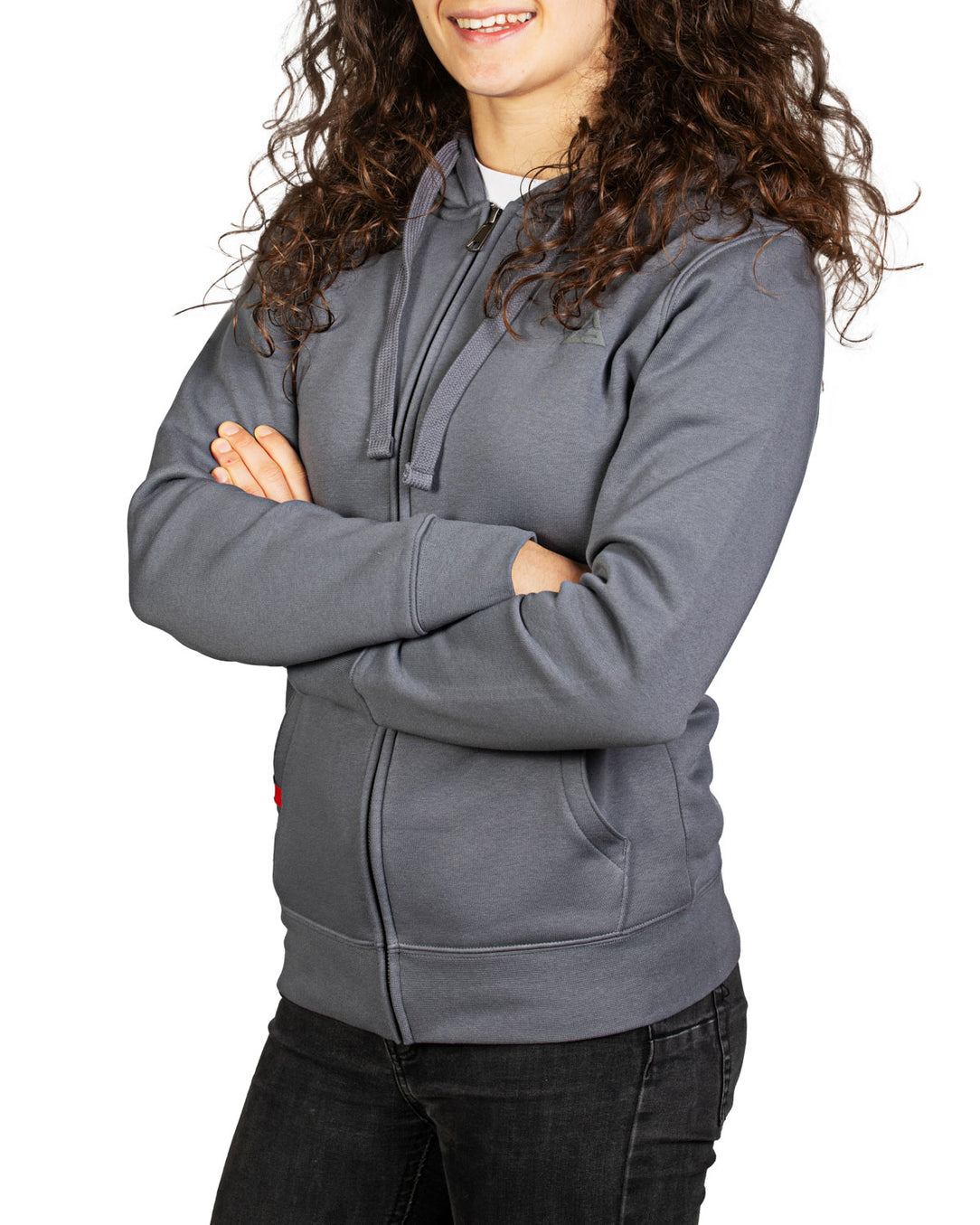 Legacy Womens Zip Up - Grey