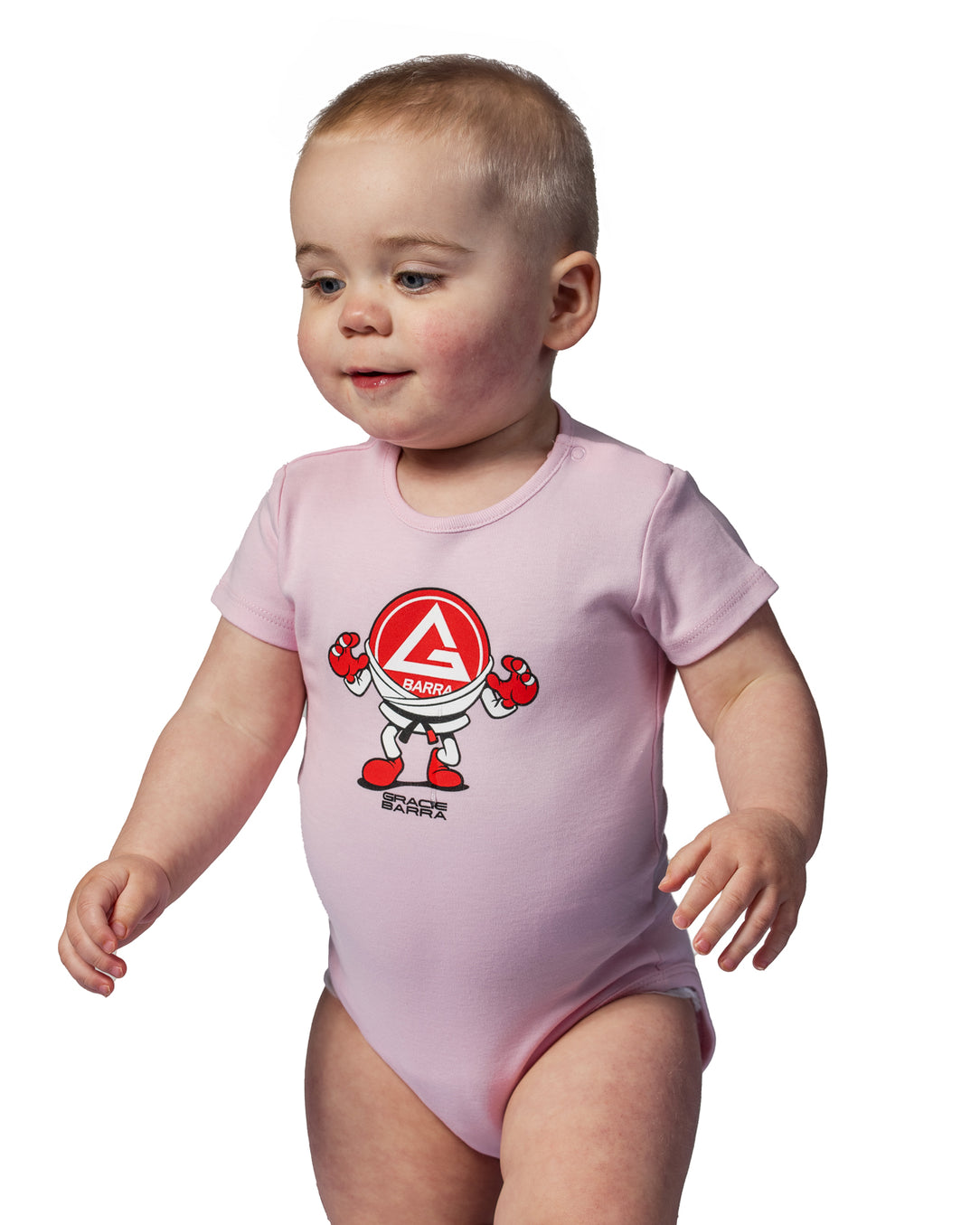 Barrinha Baby Bodysuit - Pink