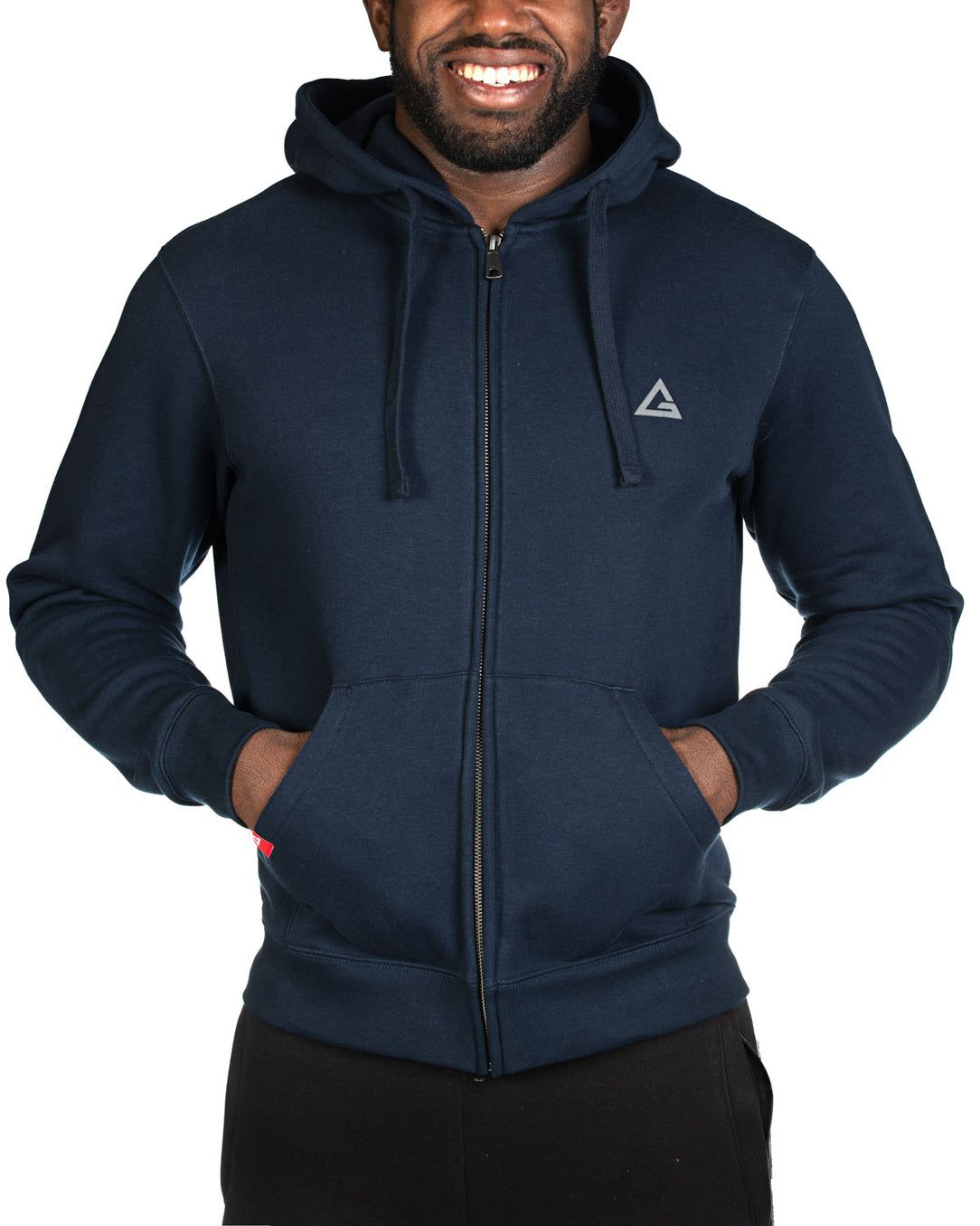 Legacy Mens Zip Up - Navy