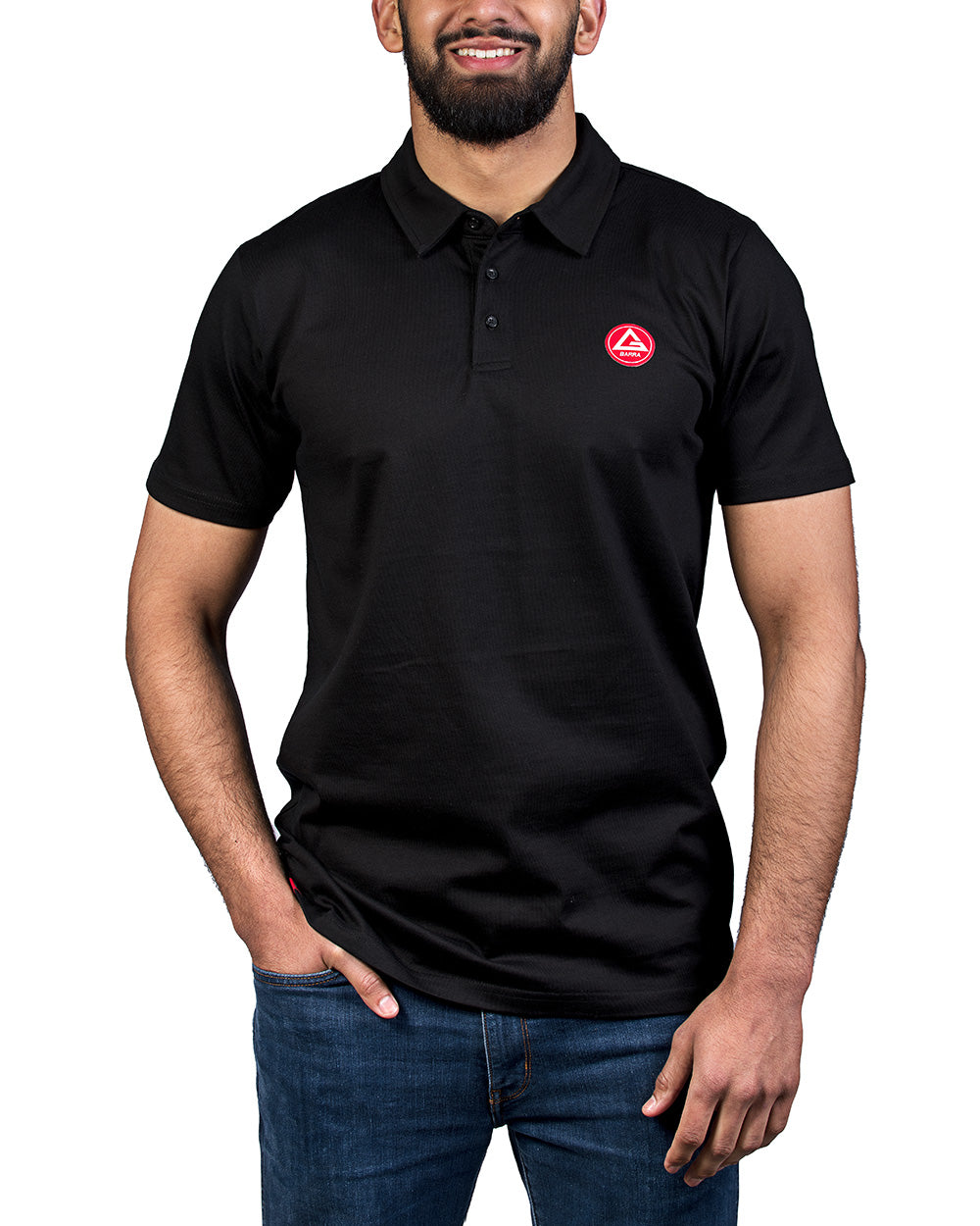 RS Classic Mens Polo - Black