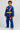 Pro Lite Comp Youth Kimono by adidas - Blue