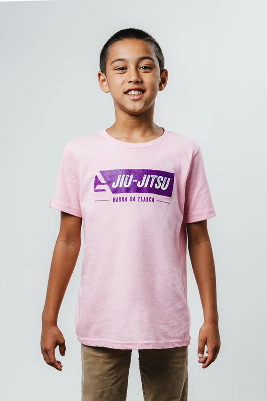 Barra da Tijuca Youth Tee - Light Pink