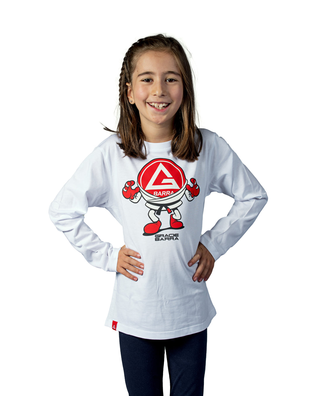 Barrinha Youth L/S Tee - White