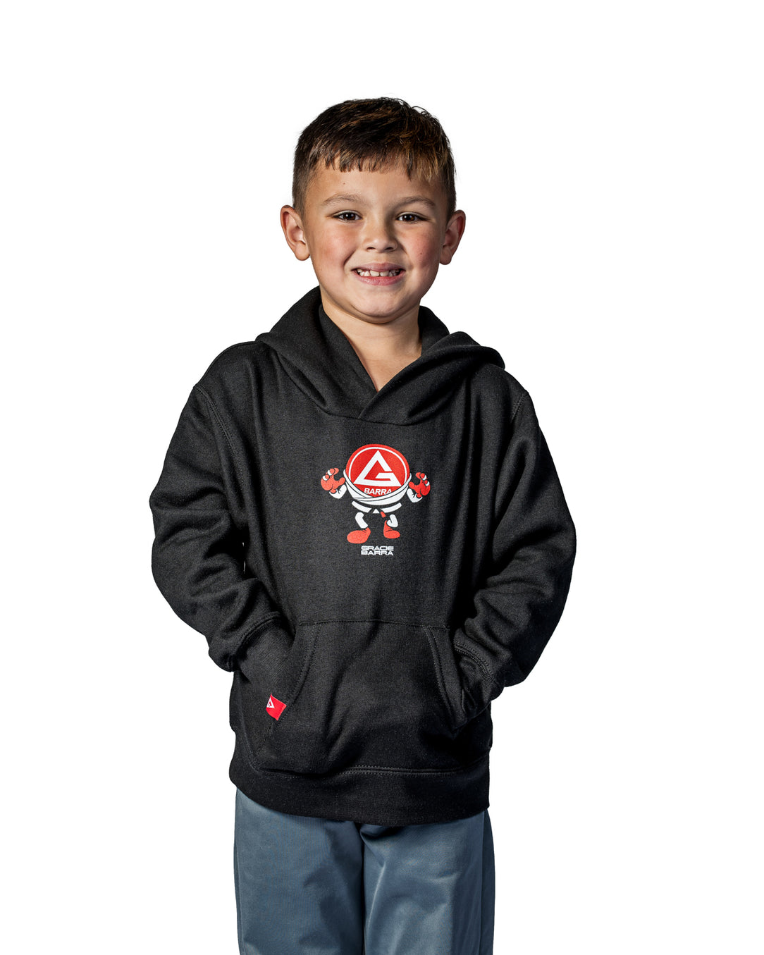 Barrinha Youth Pocket Hoodie - Black