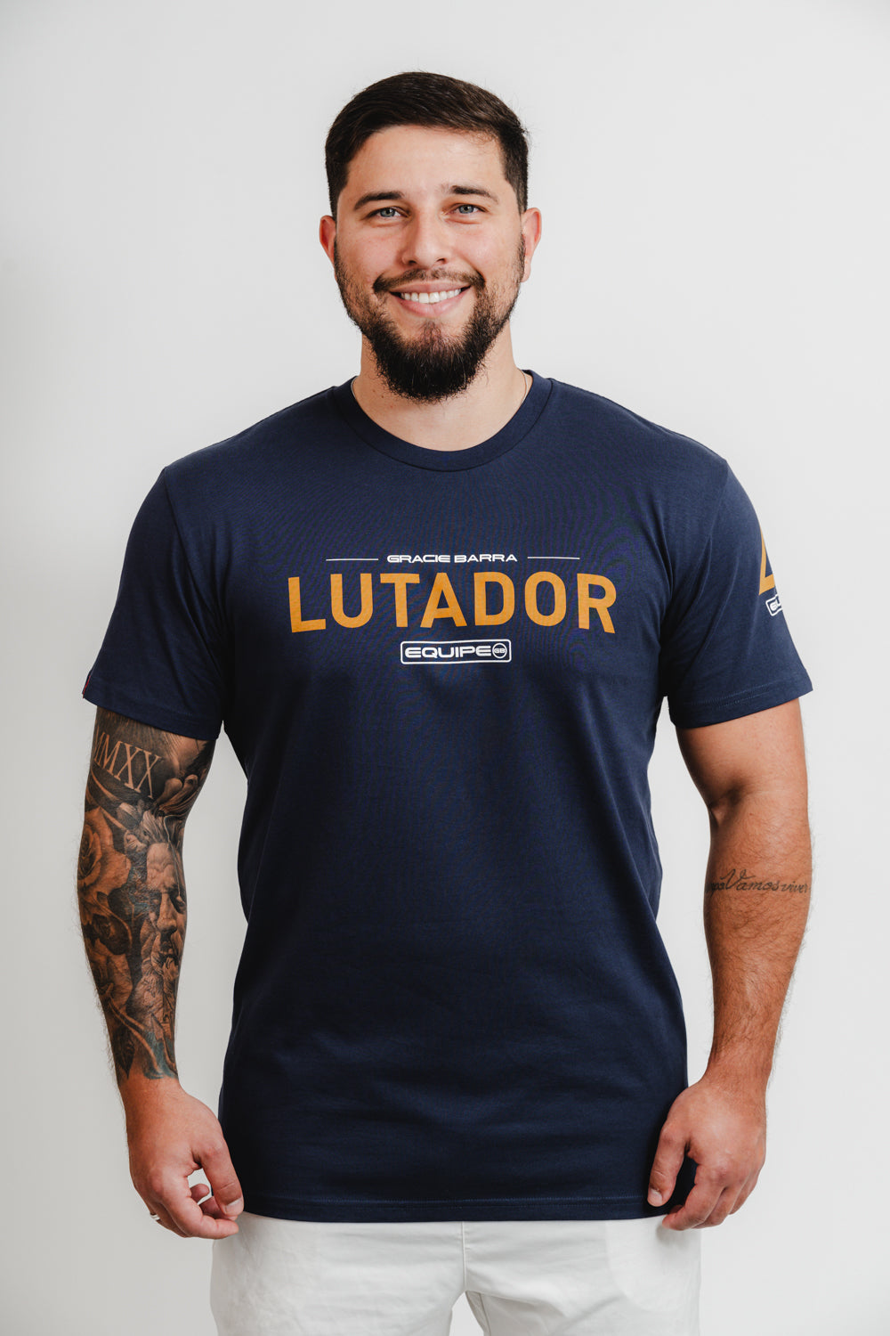 Lutador Mens Tee - Blue