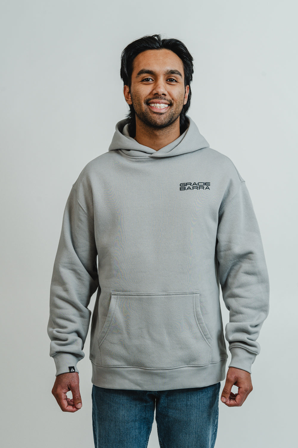 GB Grip Mens Hoodie - Grey