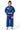 MVMNT Youth Kimono - Blue