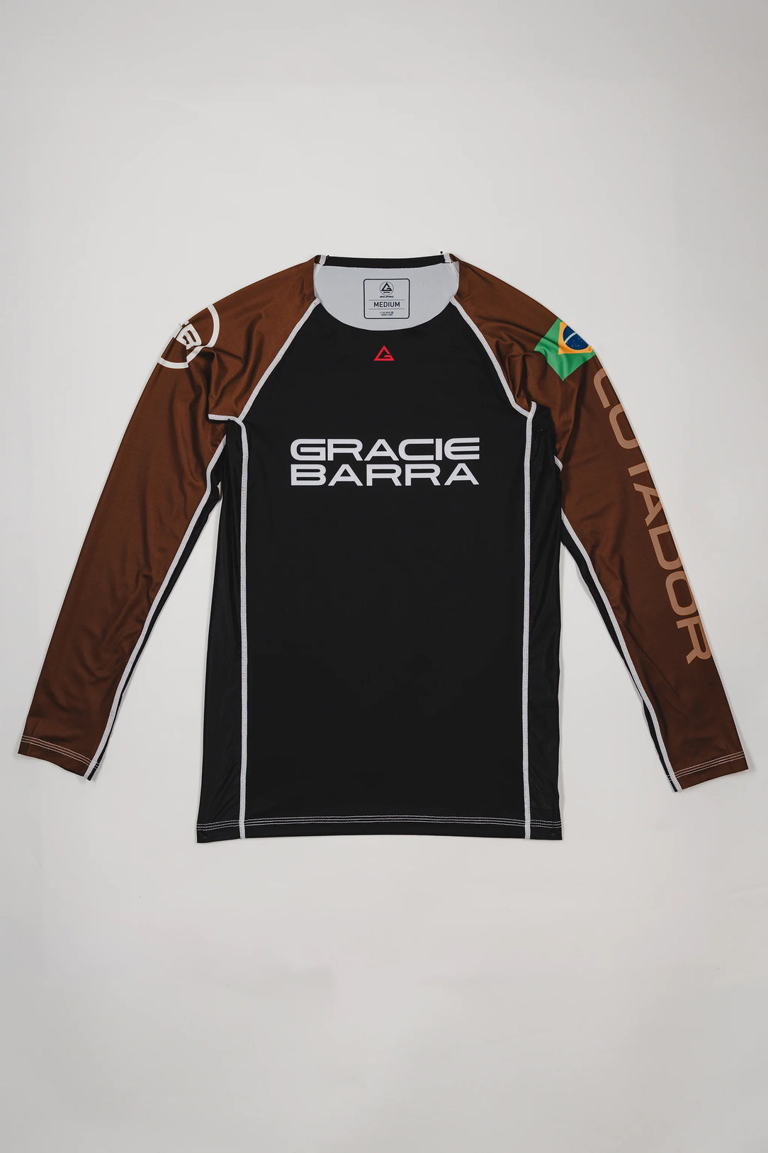 Lutador Longsleeve Ranked Rashguard - Brown