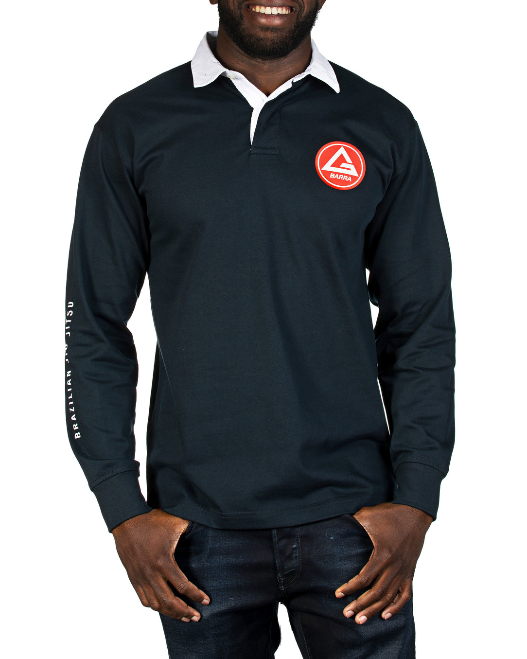 RS Classic Mens Rugby Shirt - Navy