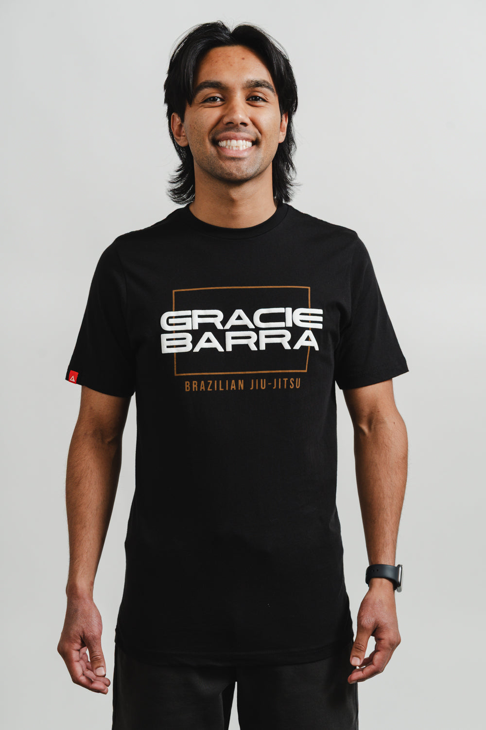 Stacked Mens Tee - Black