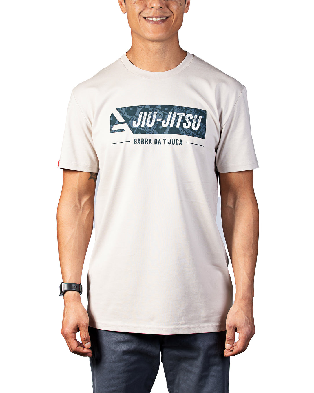 Barra da Tijuca Mens Tee - Natural