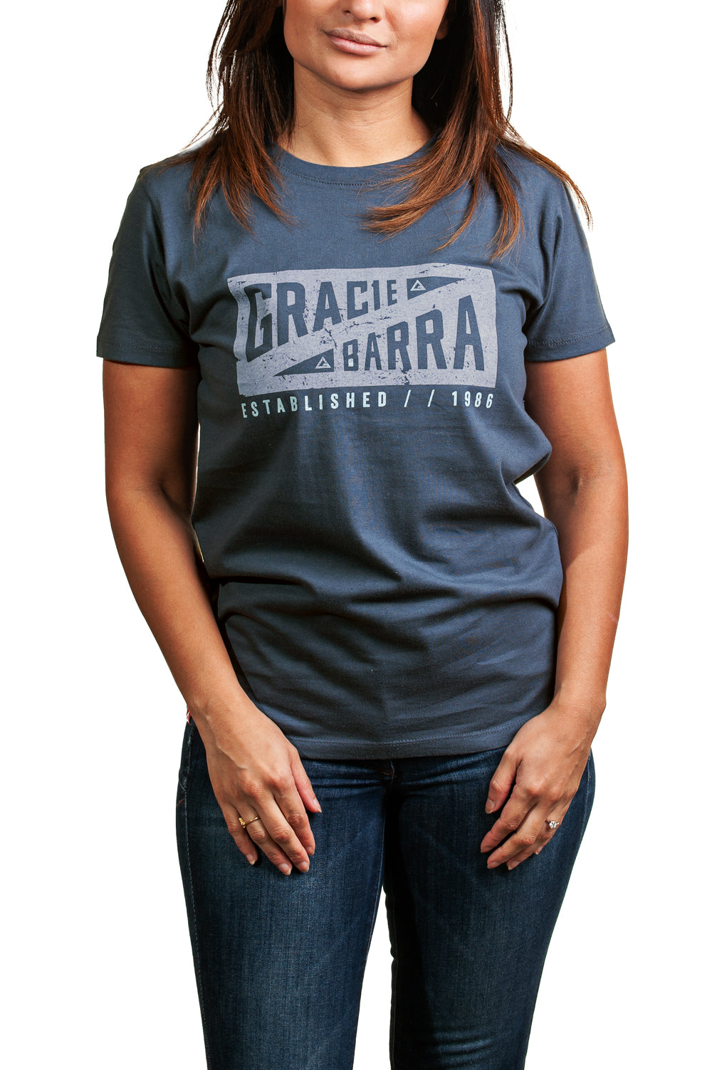 Pennant Womens Tee - Denim