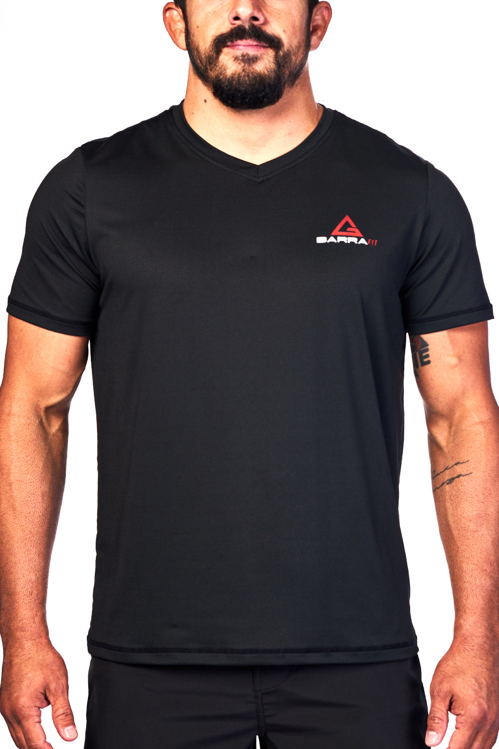 BARRA FIT Mens Tshirt - Black