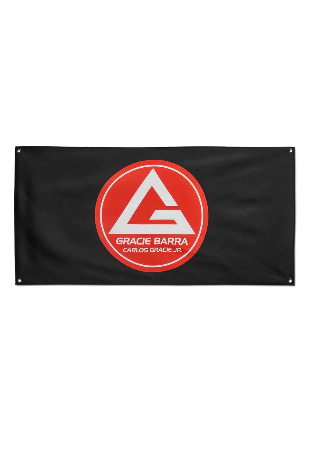 Red Shield Banner Flag - Black