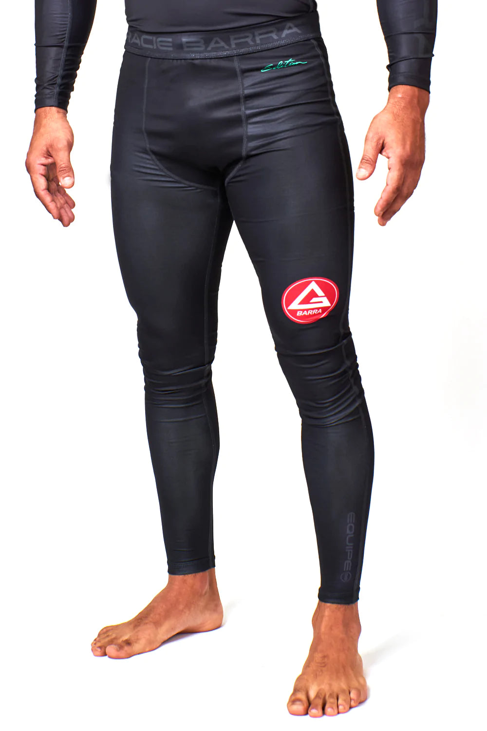 GB Edition Mens Compression Pants Black GB Wear UK