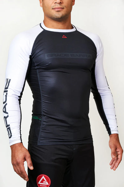 GB Edition L/S Ranked Rashguard - White – GB Wear UK