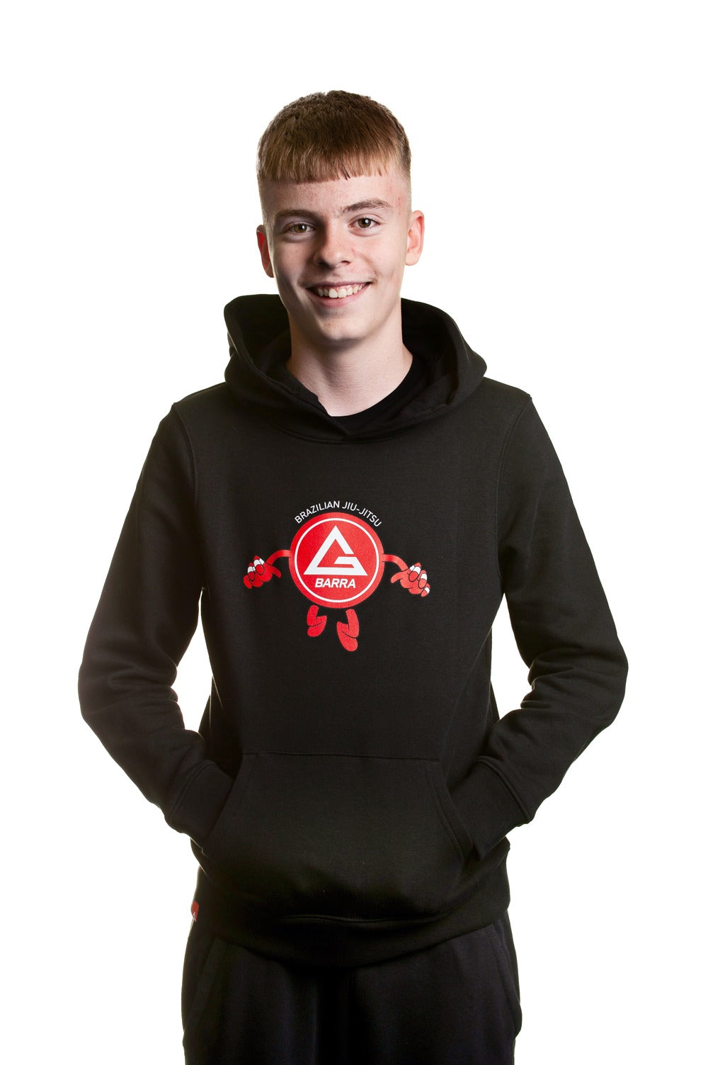 Gartista Youth Pocket Hoodie - Black