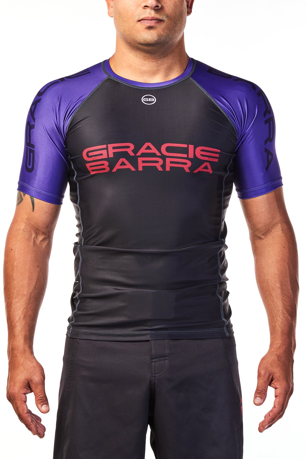 Mens Ranked Rashguard V2 - Purple