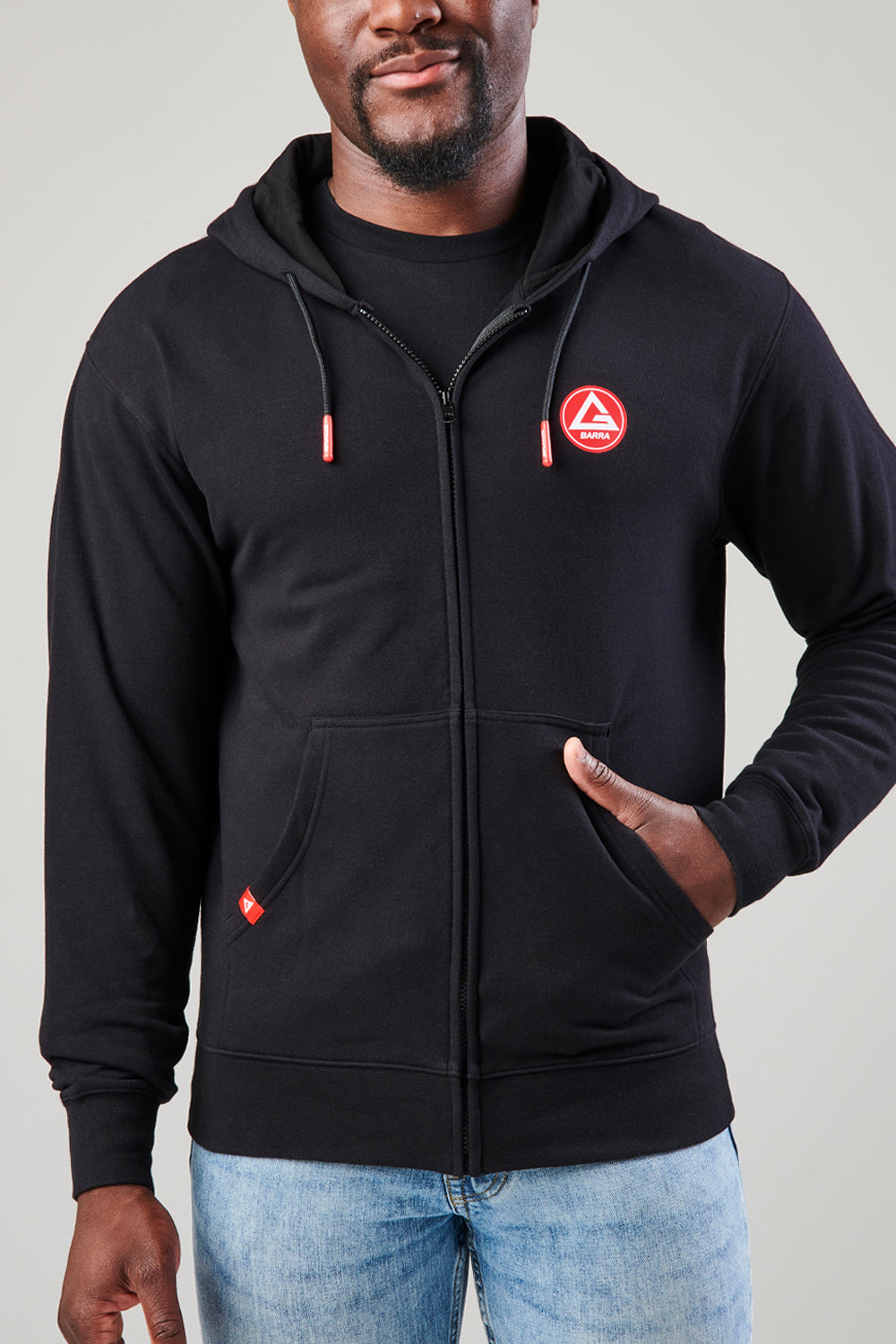 RS Classics Zip Up Hoodie - Black