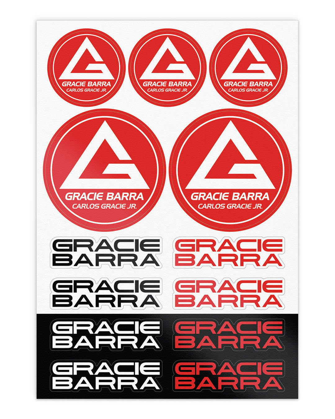 GB Assorted Sticker Sheet - Red